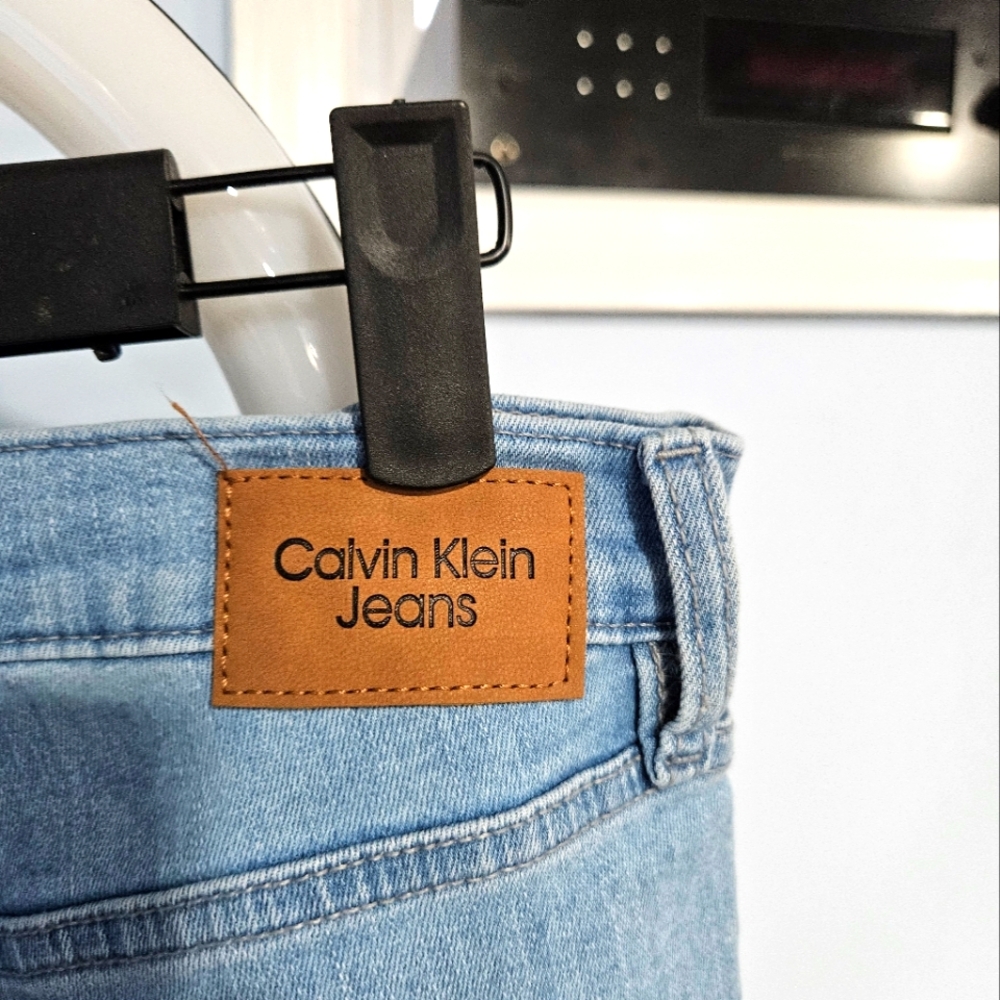 Calvin Klein Light Blue High Rise Jeans